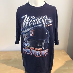 Vintage 1998 World Series San Diego Padres T Shirt